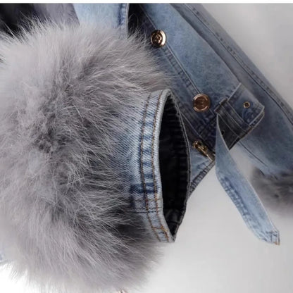 Sophia | Elegante Cappotto Invernale con Collo in Pelliccia Sintetica 2