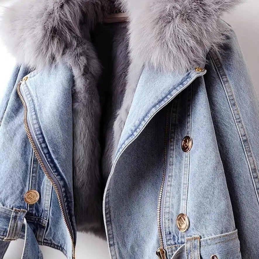 Sophia | Elegante Cappotto Invernale con Collo in Pelliccia Sintetica 3