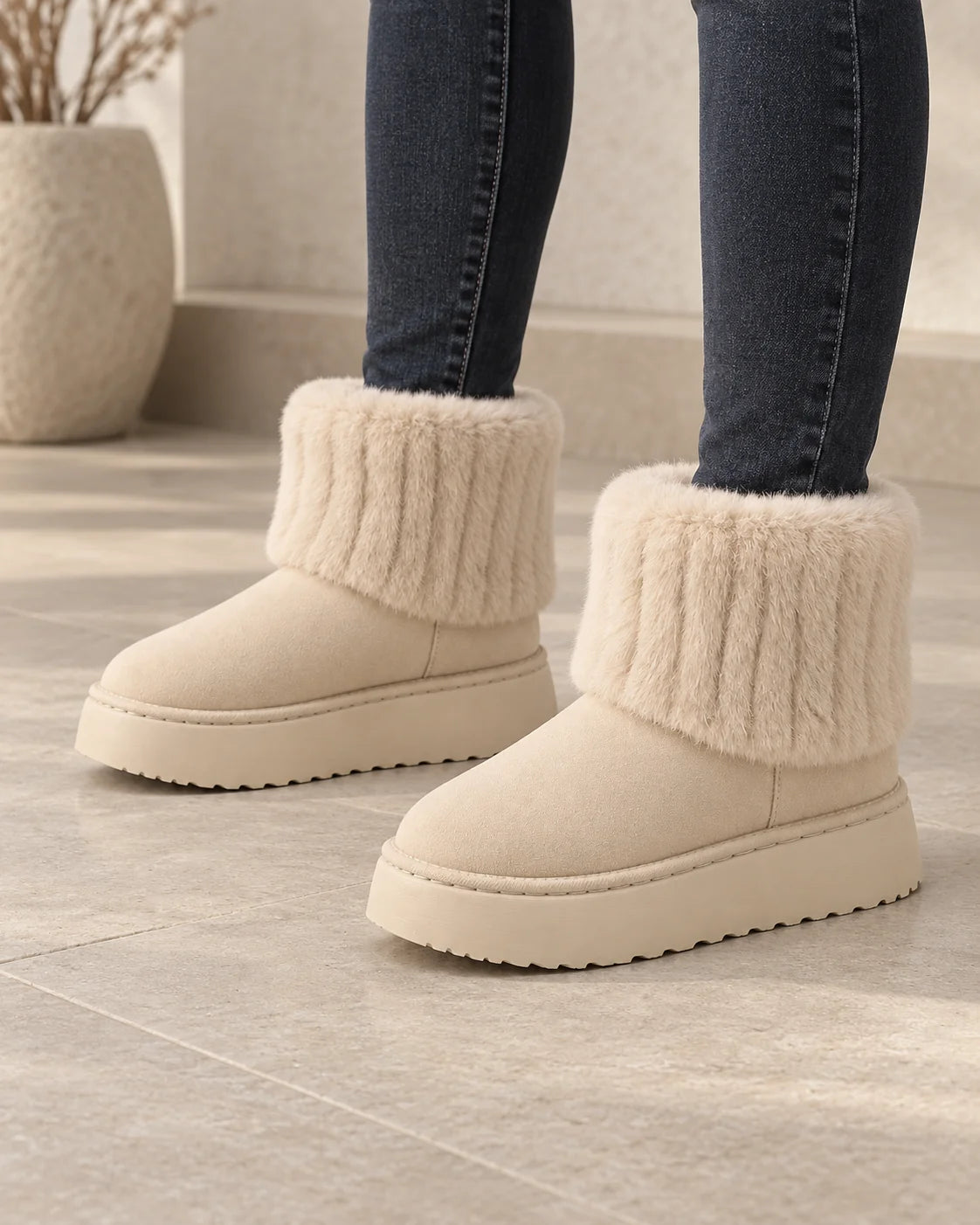 Sophia | Eleganti Stivaletti Invernali con Suola Platform 4