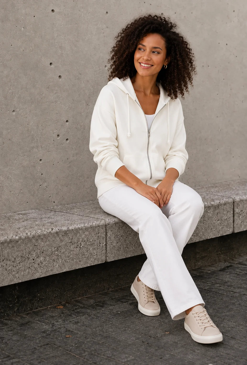 Sophia | Felpa Lavata con Cappuccio Casual da Donna 3