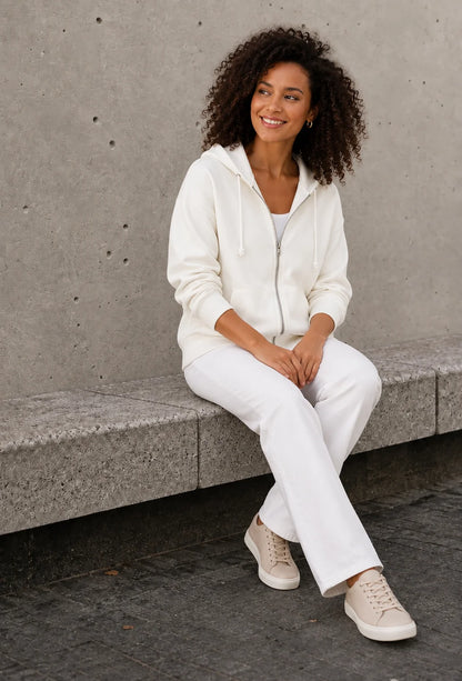 Sophia | Felpa Lavata con Cappuccio Casual da Donna 3