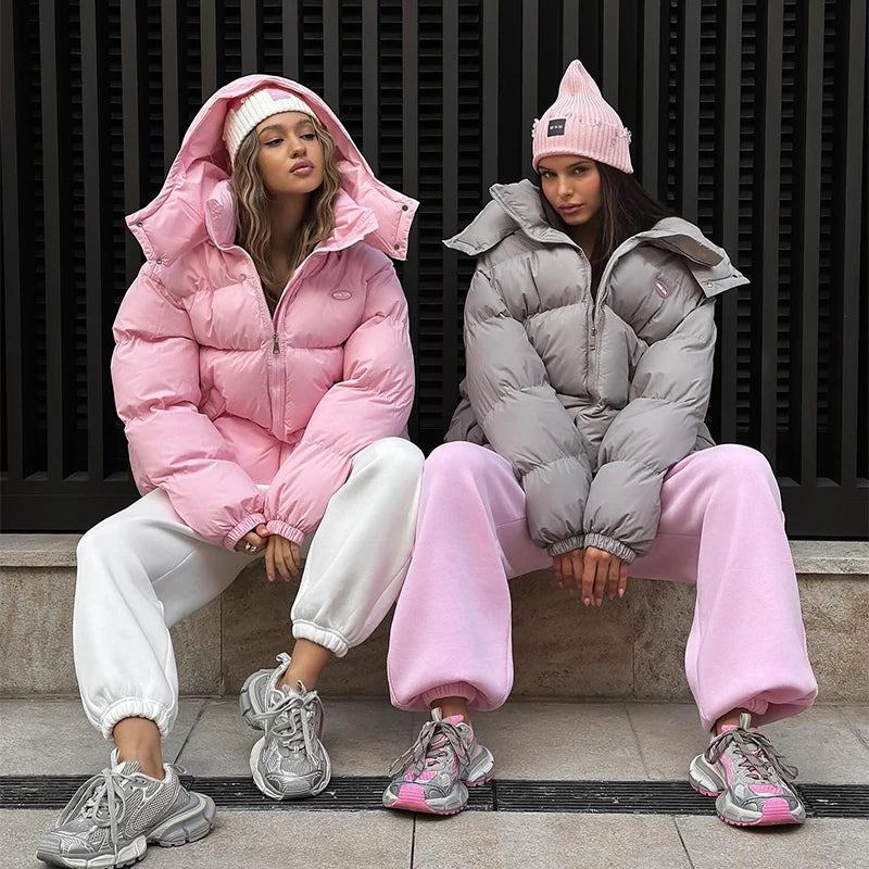 Sophie | Calda Giacca Imbottita Oversize con Cappuccio 0