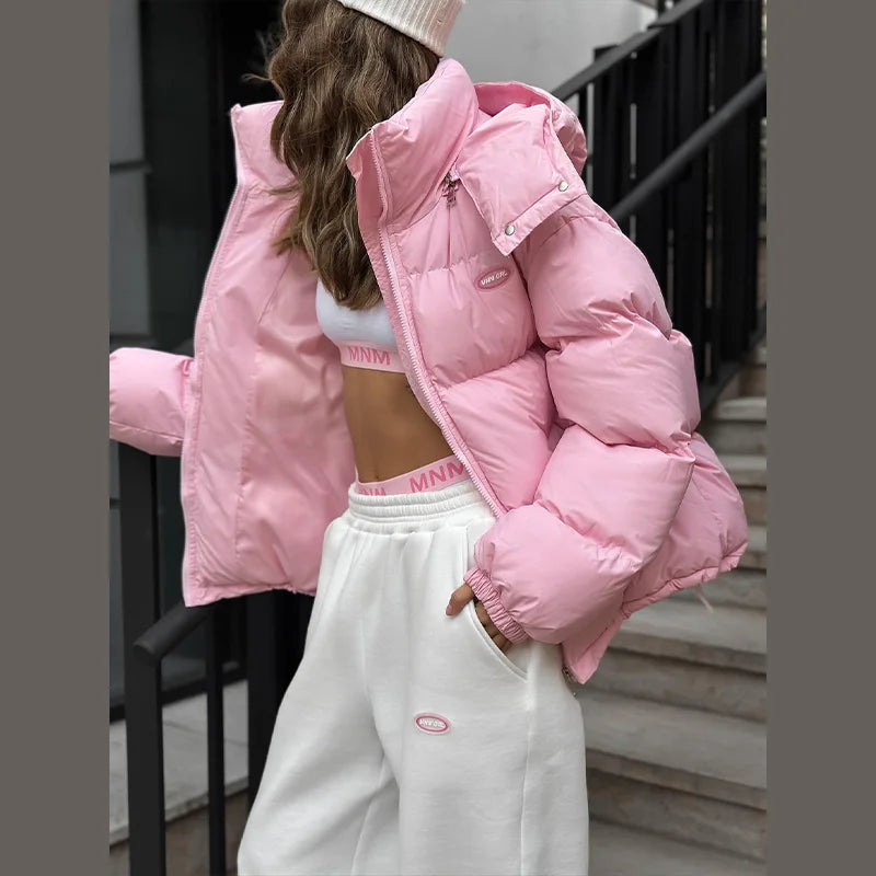Sophie | Calda Giacca Imbottita Oversize con Cappuccio 2