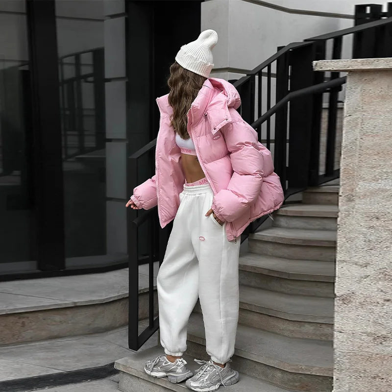 Sophie | Calda Giacca Imbottita Oversize con Cappuccio 3