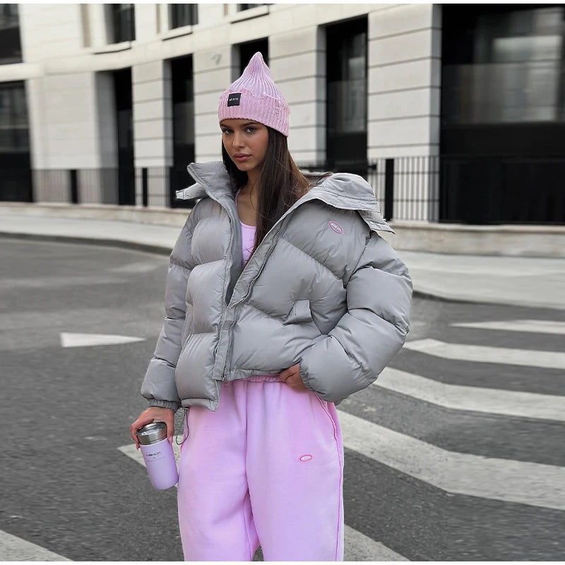 Sophie | Calda Giacca Imbottita Oversize con Cappuccio 9