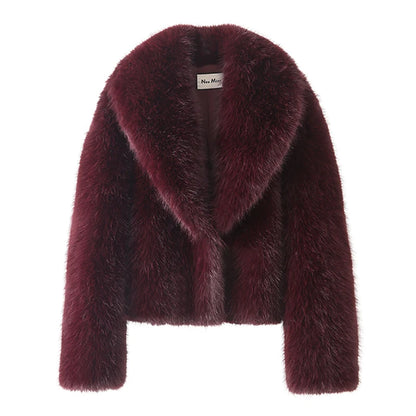 Sophie | Cappotto Vintage Chic con Collo in Pelliccia Sintetica 8