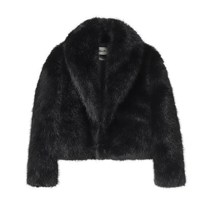 Sophie | Cappotto Vintage Chic con Collo in Pelliccia Sintetica 9