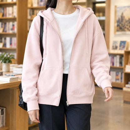 Sophie | Comoda Felpa con Zip e Cappuccio per Uomo e Donna 5