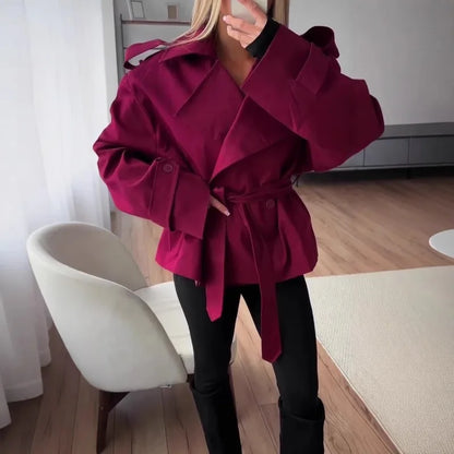 Sophie | Elegante Cappotto Corto Antivento da Donna 4