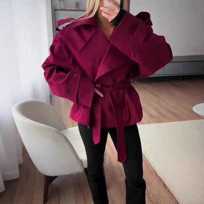 Sophie | Elegante Cappotto Corto Antivento da Donna 6