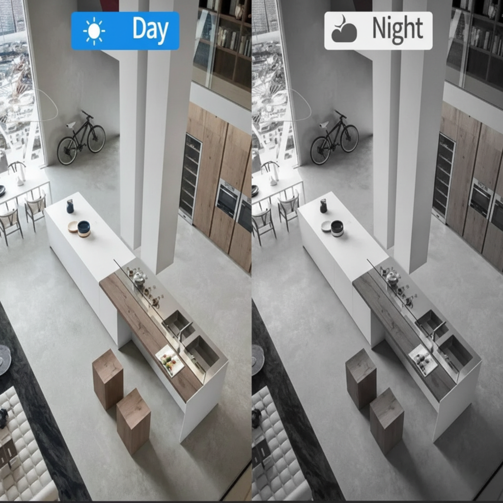 Sorveglianza Discreta | Telecamera WiFi Nascosta 1080P con Audio e Visione Notturna | Sicurezza per Casa e Ufficio 2