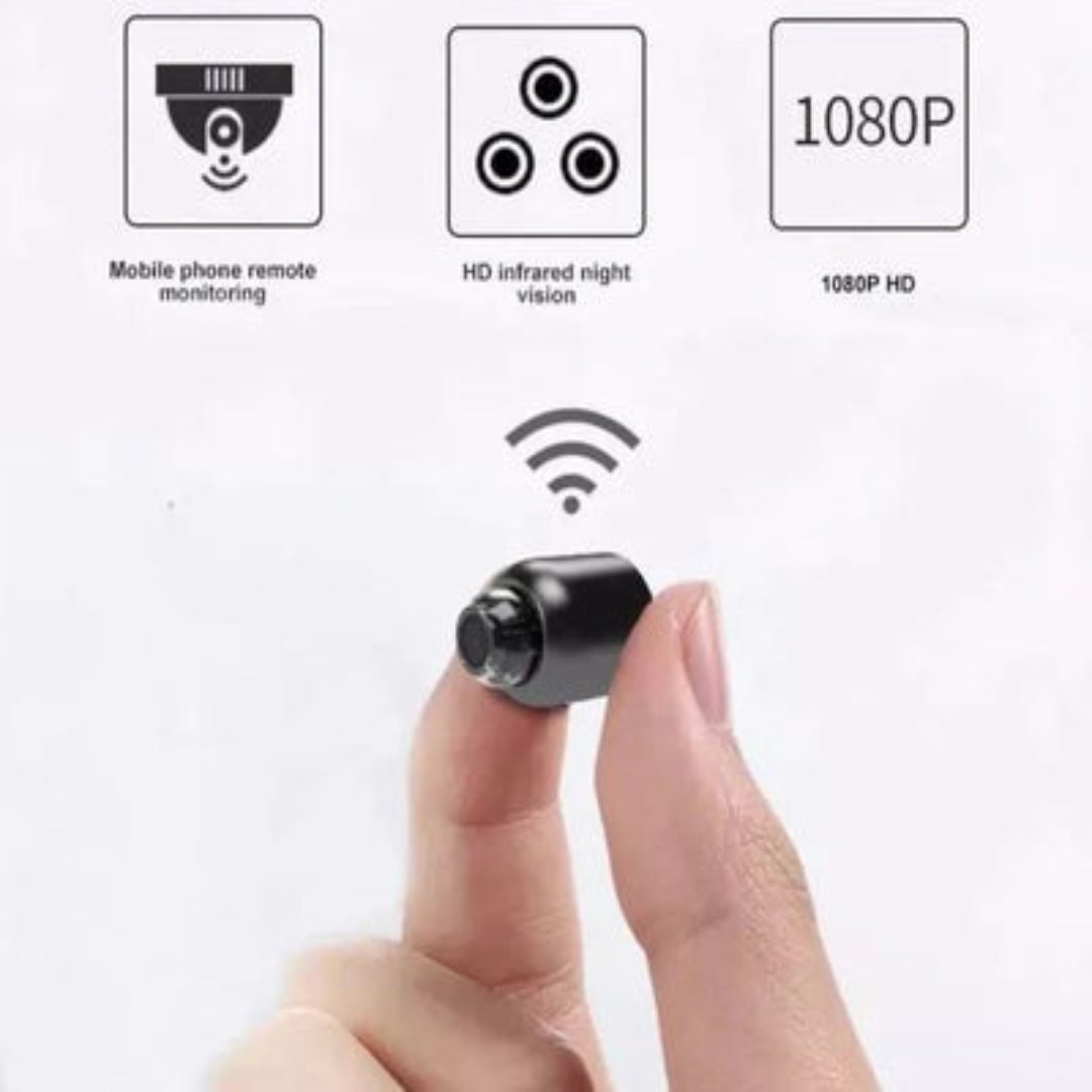 Sorveglianza Discreta | Telecamera WiFi Nascosta 1080P con Audio e Visione Notturna | Sicurezza per Casa e Ufficio 3