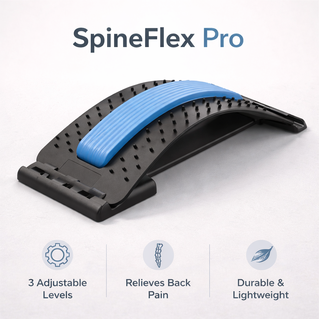 SpineFlex Pro | Barella Regolabile per Schiena con Supporto Ergonomico | Sollievo e Mobilità Quotidiana 2