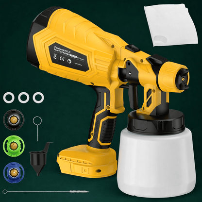 Cordless Paint Sprayer with Even Finish | Efficiency and Freedom of Movement for Painting Projects