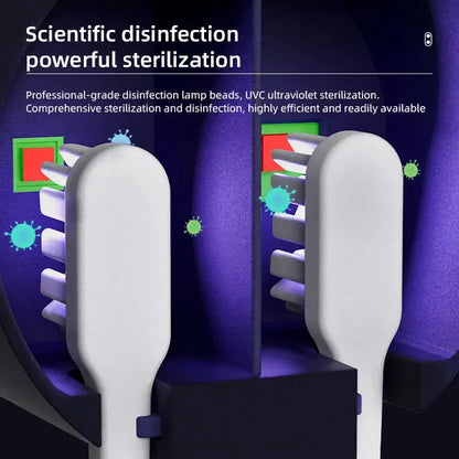 Sterilizzatore Portatile per Spazzolino con Induzione e Display di Carica - Design Compatto per Viaggi Sicuri 3