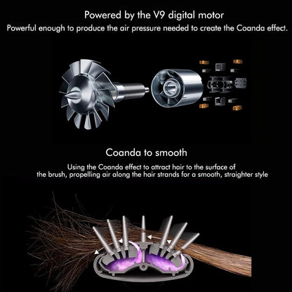 Styler MultiFunzione 5 in 1 | Asciugacapelli con Spazzola ad Aria Calda e Cilindro Arricciacapelli | Strumento Versatile per Styling Capelli Perfetti 2
