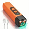 Dispositivo Antiabbaio Ultrasuoni per Cani con Torcia LED | Strumento di Addestramento Ricaricabile per Controllo del Rumore