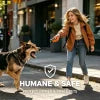 Dispositivo Antiabbaio Ultrasuoni per Cani con Torcia LED | Strumento di Addestramento Ricaricabile per Controllo del Rumore