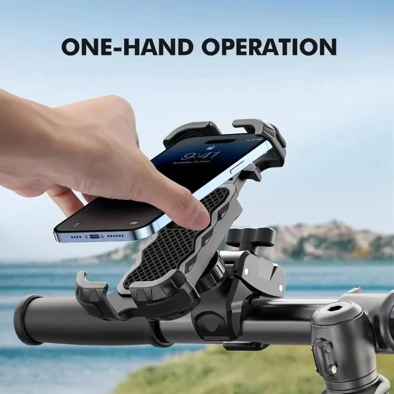 Supporto Cellulare Universale | Porta Telefono Moto Regolabile a 360° | Stabilità e Versatilità per Sicurezza in Viaggio 3