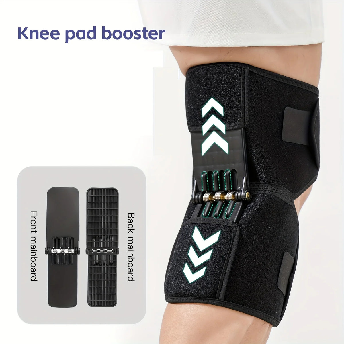 Supporto Ginocchiera Sportiva | Protezione Ergonomica e Traspirante per Basket e Ciclismo 3