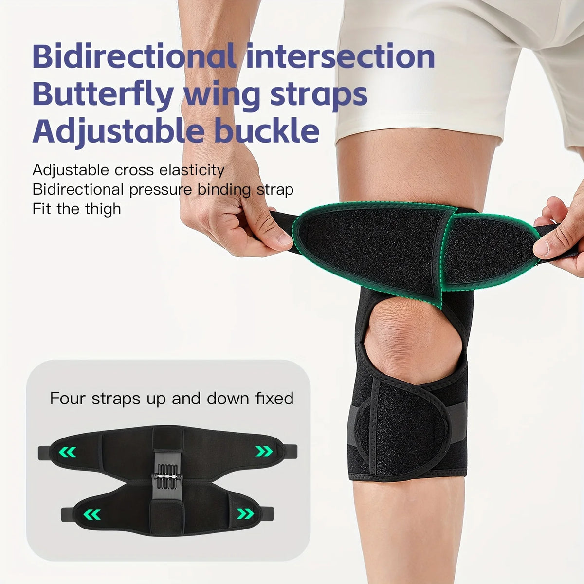 Supporto Ginocchiera Sportiva | Protezione Ergonomica e Traspirante per Basket e Ciclismo 4