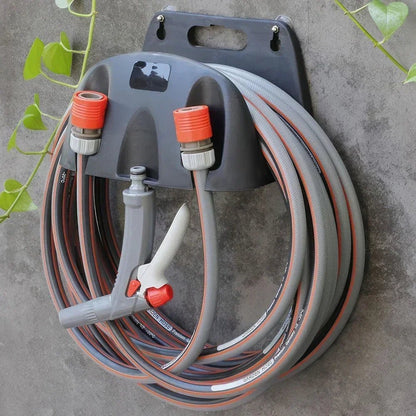 Wall-Mounted Garden Hose Holder | Functional and Durable Design | Efficient Organization for Outdoor Spaces
