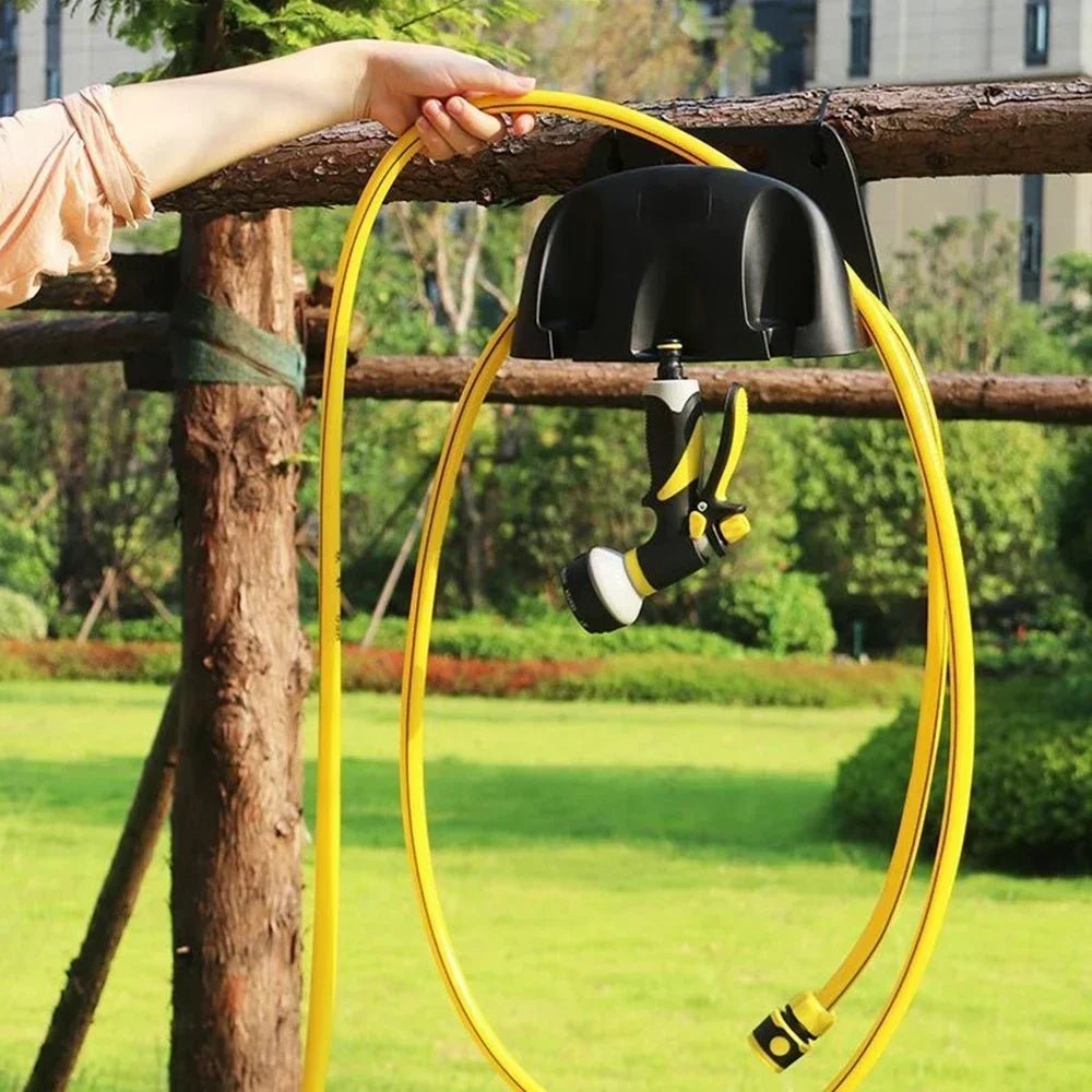 Wall-Mounted Garden Hose Holder | Functional and Durable Design | Efficient Organization for Outdoor Spaces