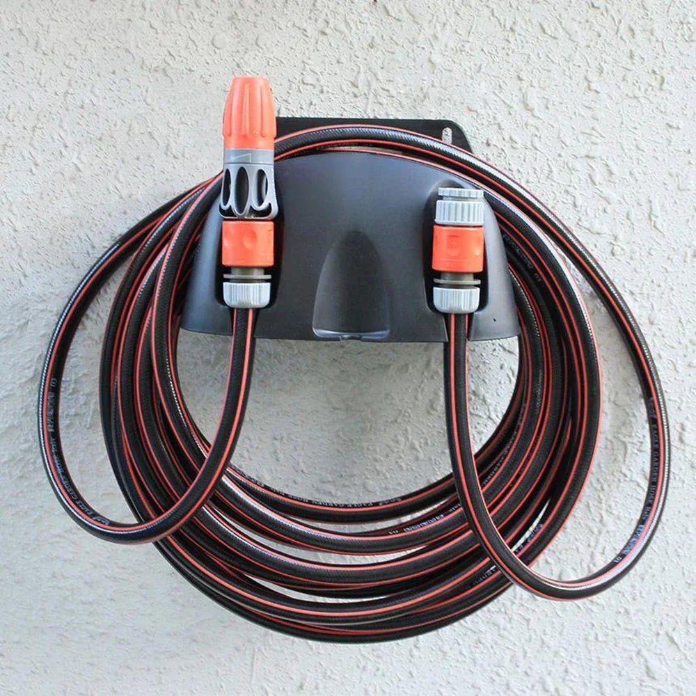 Wall-Mounted Garden Hose Holder | Functional and Durable Design | Efficient Organization for Outdoor Spaces