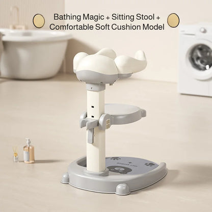 Supporto per Doccia Regolabile con Base Antiscivolo | Sicurezza e Comfort per Bambini durante il Bagnetto 6
