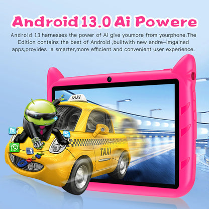 Tablet Educativo 7 Pollici con WiFi e 5G | 4GB RAM, 64GB ROM per Apprendimento Interattivo 2