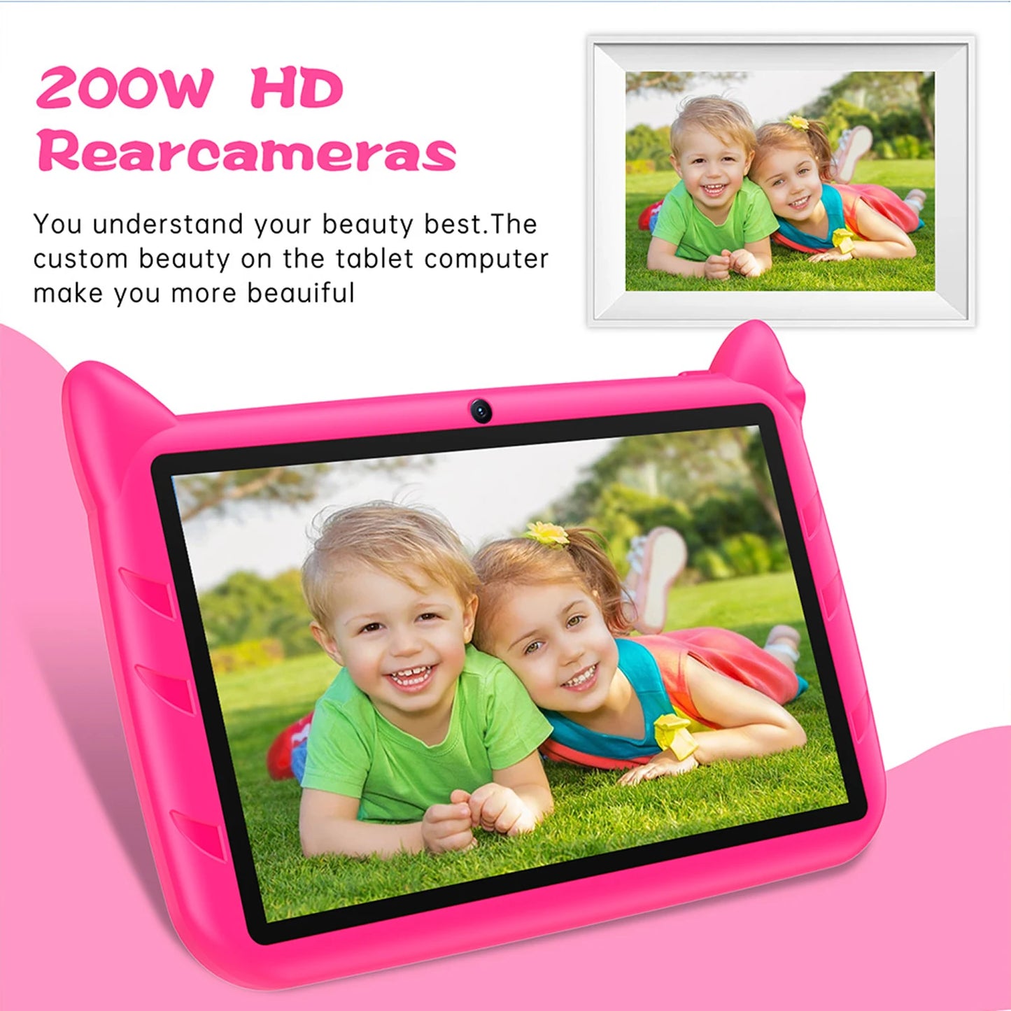 Tablet Educativo 7 Pollici con WiFi e 5G | 4GB RAM, 64GB ROM per Apprendimento Interattivo 3