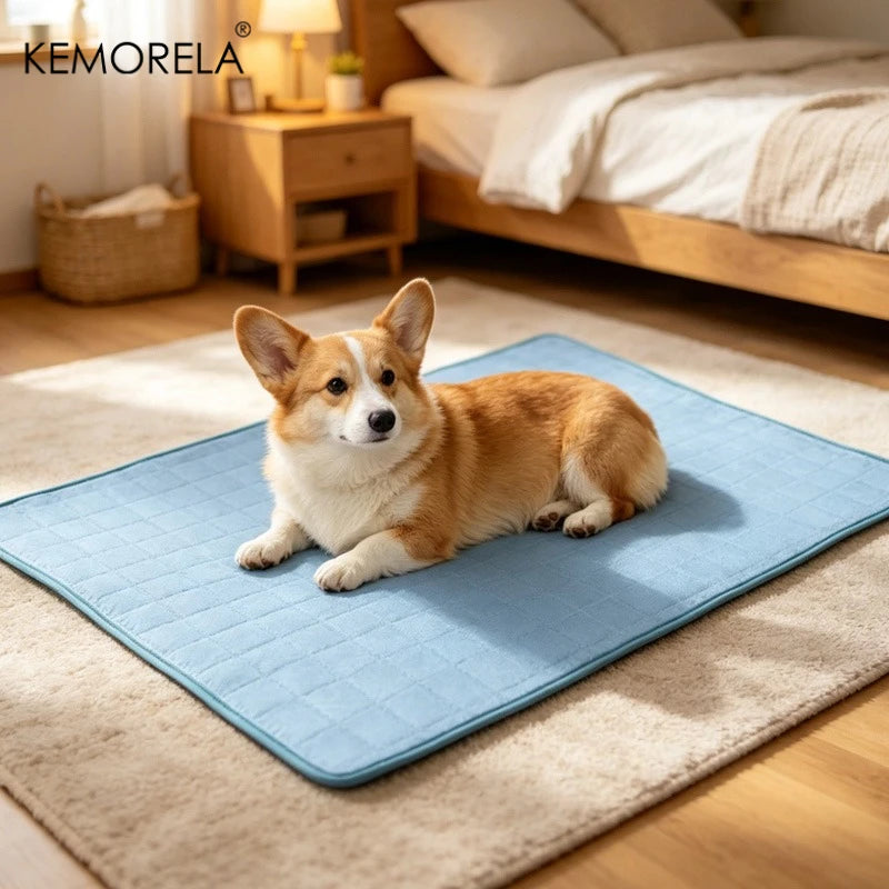 Tappetino Refrigerante per Cani Extra Large con Materiale Traspirante | Comfort Estivo Ideale per Canili e Viaggi 9