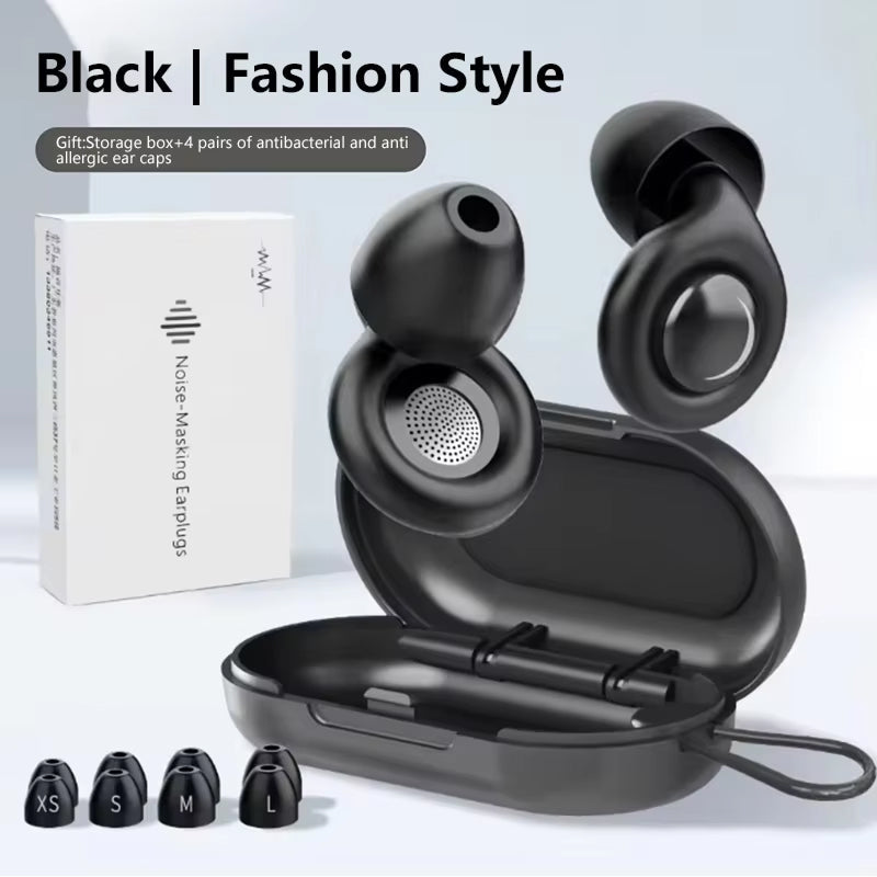 Tappi per Orecchie Antirumore | Silicone Dual-Core con Riduzione Rumore 32 dB | Comfort Ergonomico per Sonno e Lavoro 0