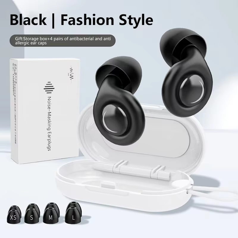 Tappi per Orecchie Antirumore | Silicone Dual-Core con Riduzione Rumore 32 dB | Comfort Ergonomico per Sonno e Lavoro 2