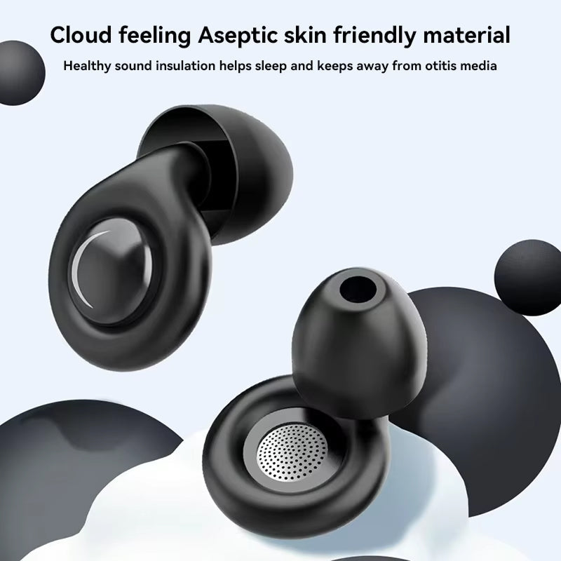 Tappi per Orecchie Antirumore | Silicone Dual-Core con Riduzione Rumore 32 dB | Comfort Ergonomico per Sonno e Lavoro 4