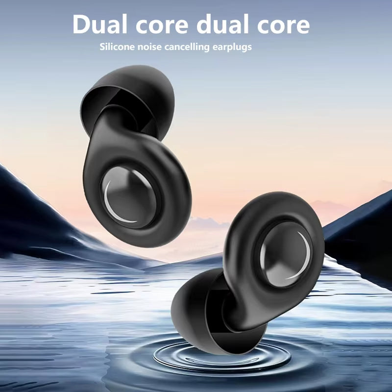 Tappi per Orecchie Antirumore | Silicone Dual-Core con Riduzione Rumore 32 dB | Comfort Ergonomico per Sonno e Lavoro 6