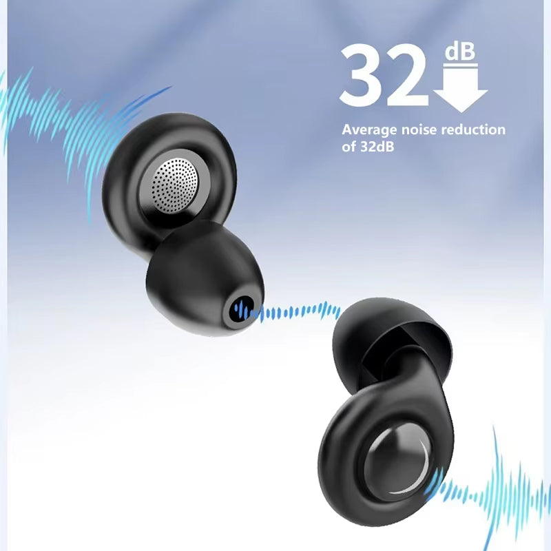 Tappi per Orecchie Antirumore | Silicone Dual-Core con Riduzione Rumore 32 dB | Comfort Ergonomico per Sonno e Lavoro 7