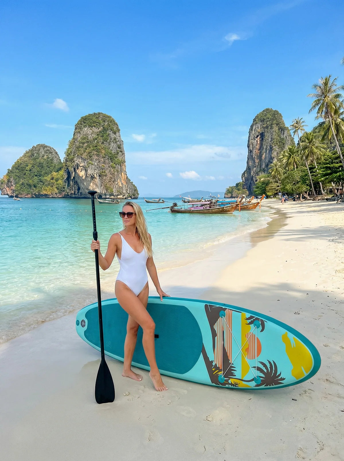 Tavola Da Sup Gonfiabile Con Superficie Antiscivolo | Accessori Inclusi Per Sport Acquatici 2
