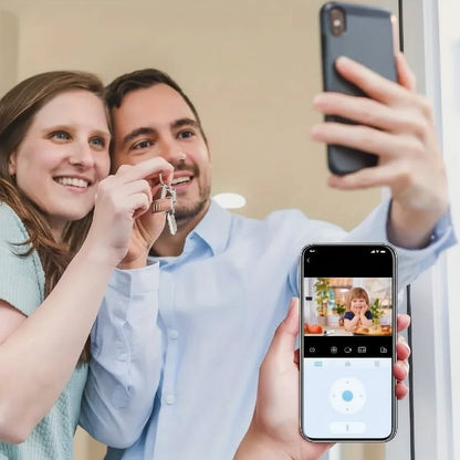 Telecamera di Sicurezza | Telecamera Videosorveglianza da Interno con Visone Notturna e Streaming Live per Monitoraggio Casa Sicura