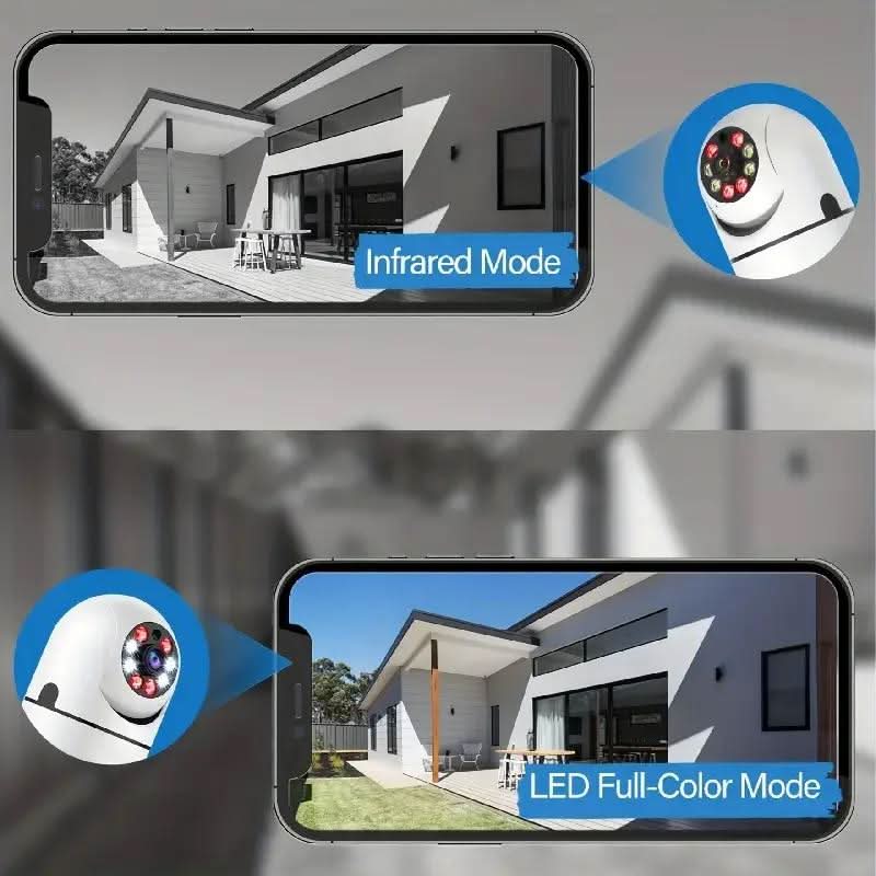 Telecamera di Sicurezza | Telecamera Videosorveglianza da Interno con Visone Notturna e Streaming Live per Monitoraggio Casa Sicura