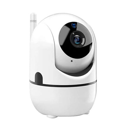 Telecamera di Sorveglianza Wi-Fi 360° HD con Visione Notturna e Audio Bidirezionale per Sicurezza Totale 0