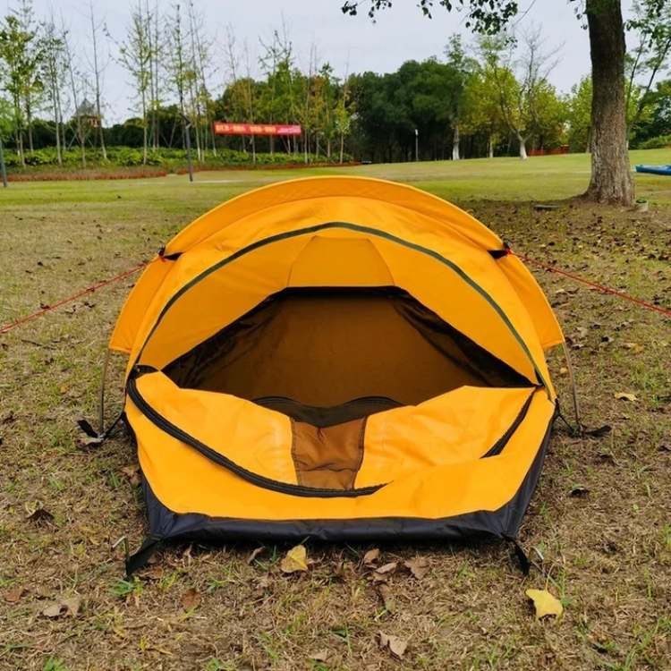 Ultralight Camping Tent | Waterproof Single-Person Tent with Optimal Ventilation for Outdoor Adventures