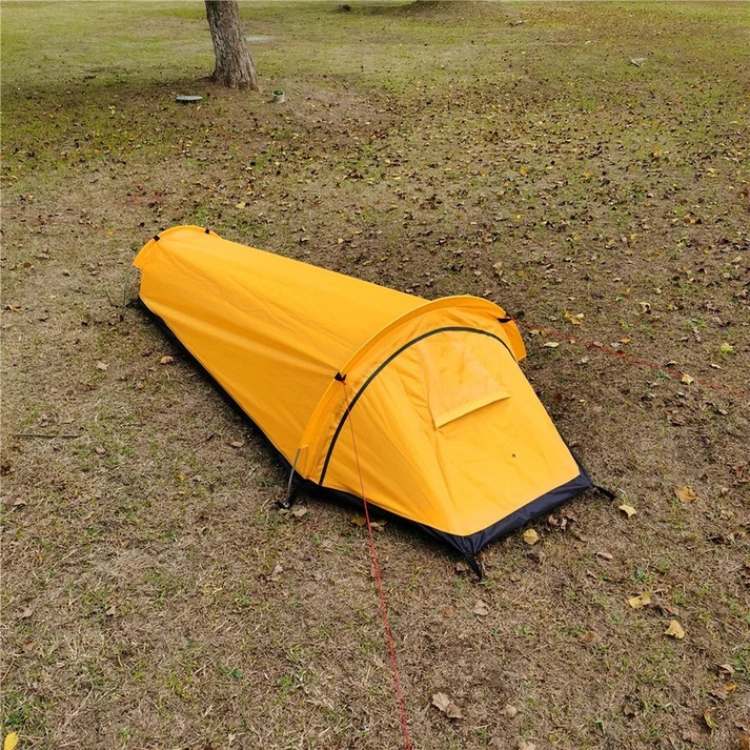 Ultralight Camping Tent | Waterproof Single-Person Tent with Optimal Ventilation for Outdoor Adventures