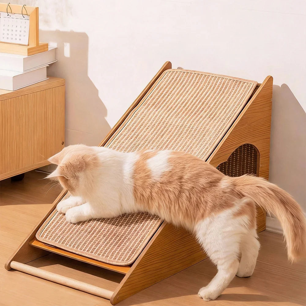 Tiragraffi Gatti Verticale con Palline Interattive | Design Salvaspazio per Salute e Divertimento 5