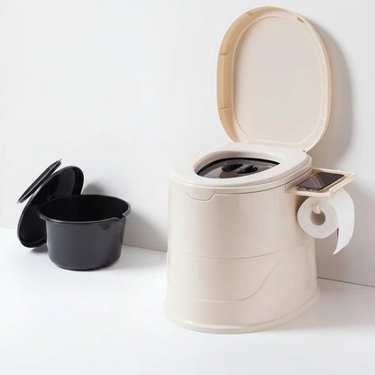 Toilette d'Emergenza Mobile | Design Compatto con Portarotolo e Protezione Odori | Igiene e Comfort in Viaggio 7