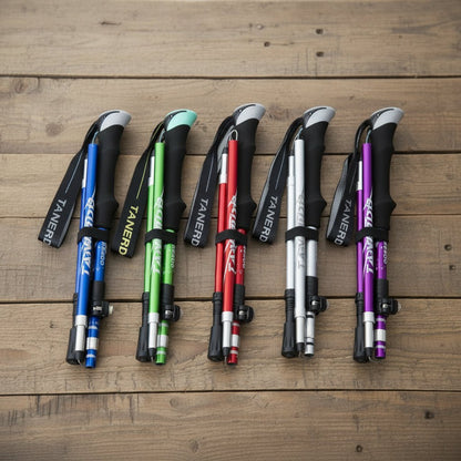TrekPro | Folding Trekking Poles with Ergonomic Design | Lightweight and Compact for Safe Hiking