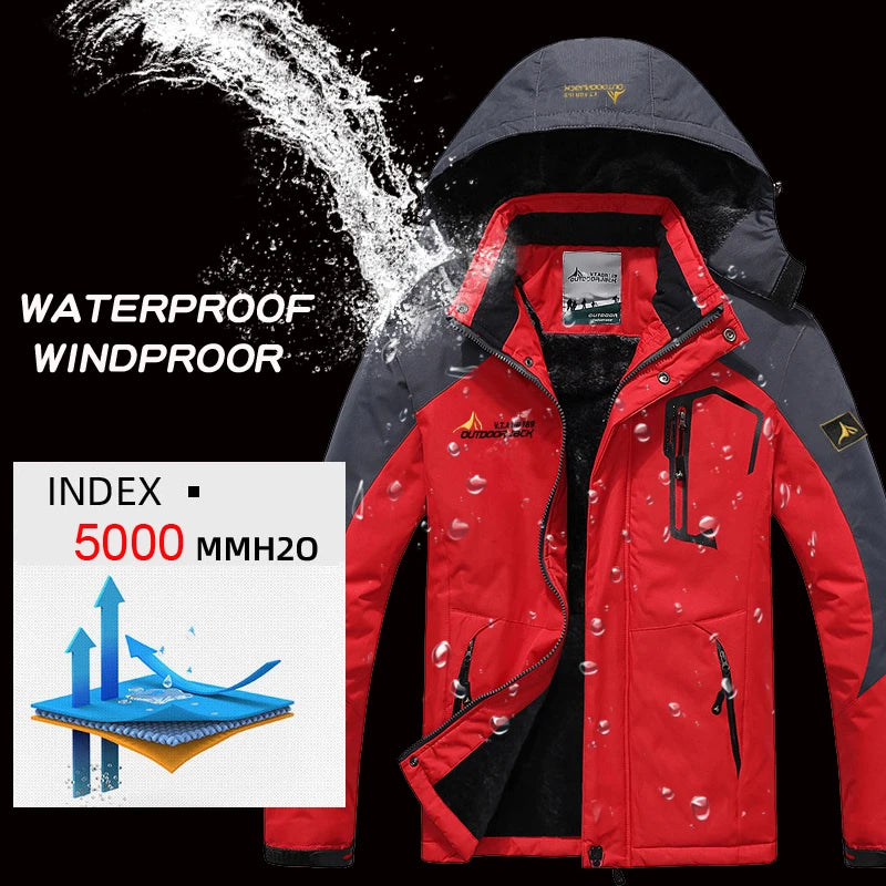 Men’s Ski Suit | Waterproof and Windproof Jacket and Pants for Comfort and Warmth