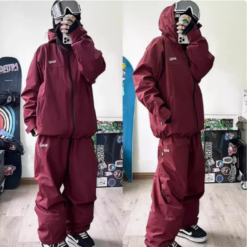 Tuta da Sci Unisex Impermeabile con Ritenzione del Calore | Comfort e Design Unisex per Attività Invernali