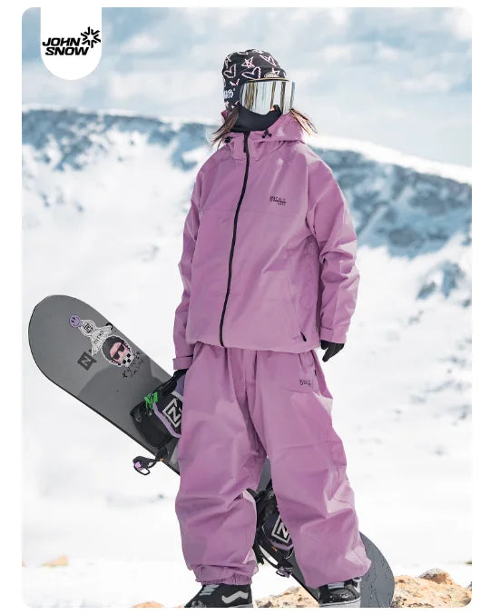Tuta da Sci Unisex Impermeabile con Ritenzione del Calore | Comfort e Design Unisex per Attività Invernali
