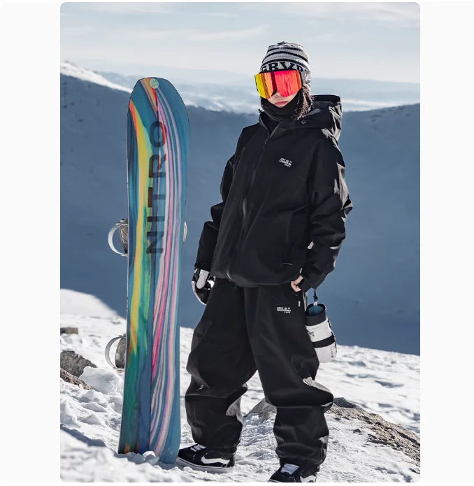 Tuta da Sci Unisex Impermeabile con Ritenzione del Calore | Comfort e Design Unisex per Attività Invernali